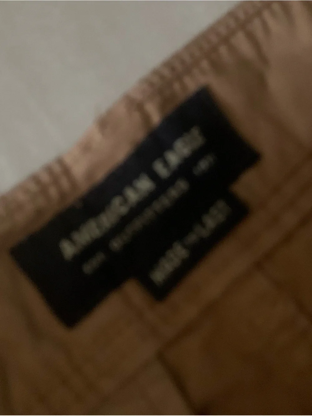 American Eagle Outfitters Men's Brown Chino Pants - Picture 3 of 4